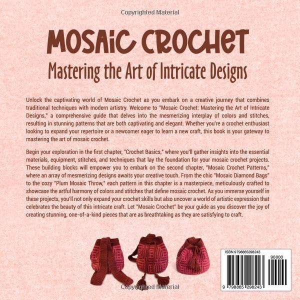 Mosaic Crochet: Mastering the Art of Intricate Designs: Crochet Mosaic Tutorials - Image 2
