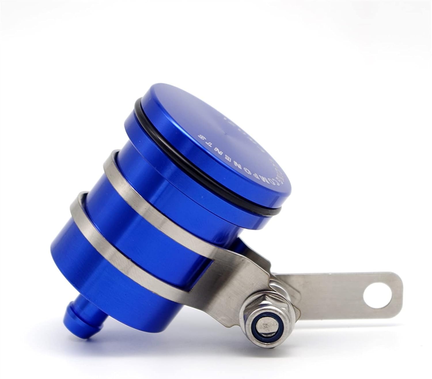 Motorcycle Reservoir Accessories Universal Motorcycle Front Brake Fluid Bottle Master Cylinder Oil Reservoir Cup for Suzuki LTZ 400 Sv Gs500 Gs 500 GSR 600(Blue)