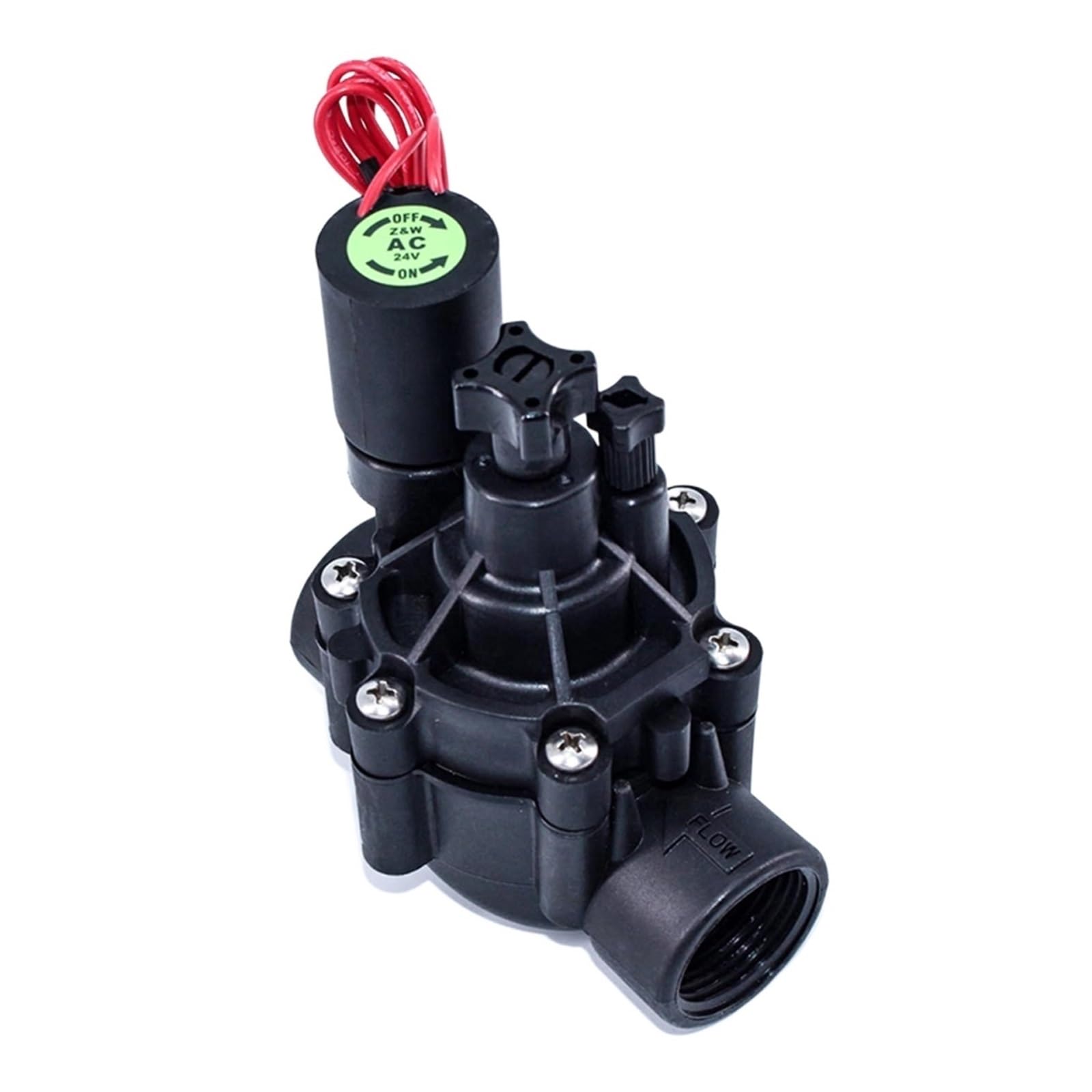 WiFi Smart Irrigation Controller Garden Sprinkler Water Valve Timer Watering System WIFI Water Conservation(DN32 Solenoid Valve)