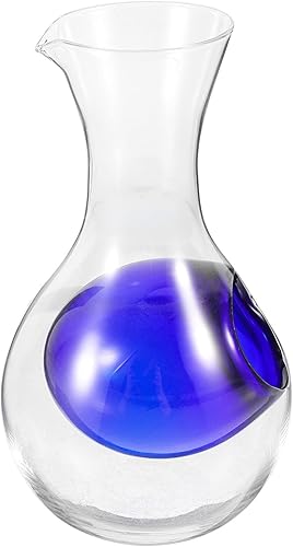 Alipis Artesanía simple elegante elegante del diseño del divisor de la jarra del vino del envase de vino 13.5 fl oz
