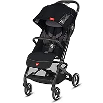 Gb Gold Passeggino Pockit+ All-City, 0-22 kg, Dalla Nascita a circa 4 anni, Nero (Velvet Black)