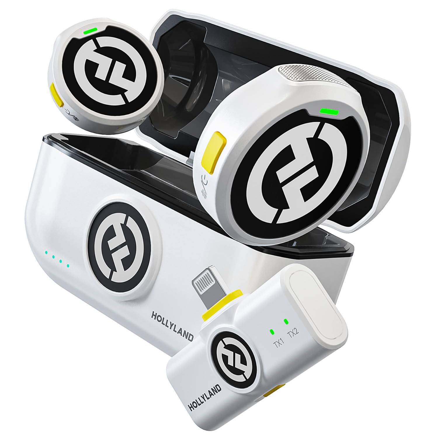 Amazon.co.jp: Hollyland「2024新機」Lark M2 Lighting-ワイヤレス