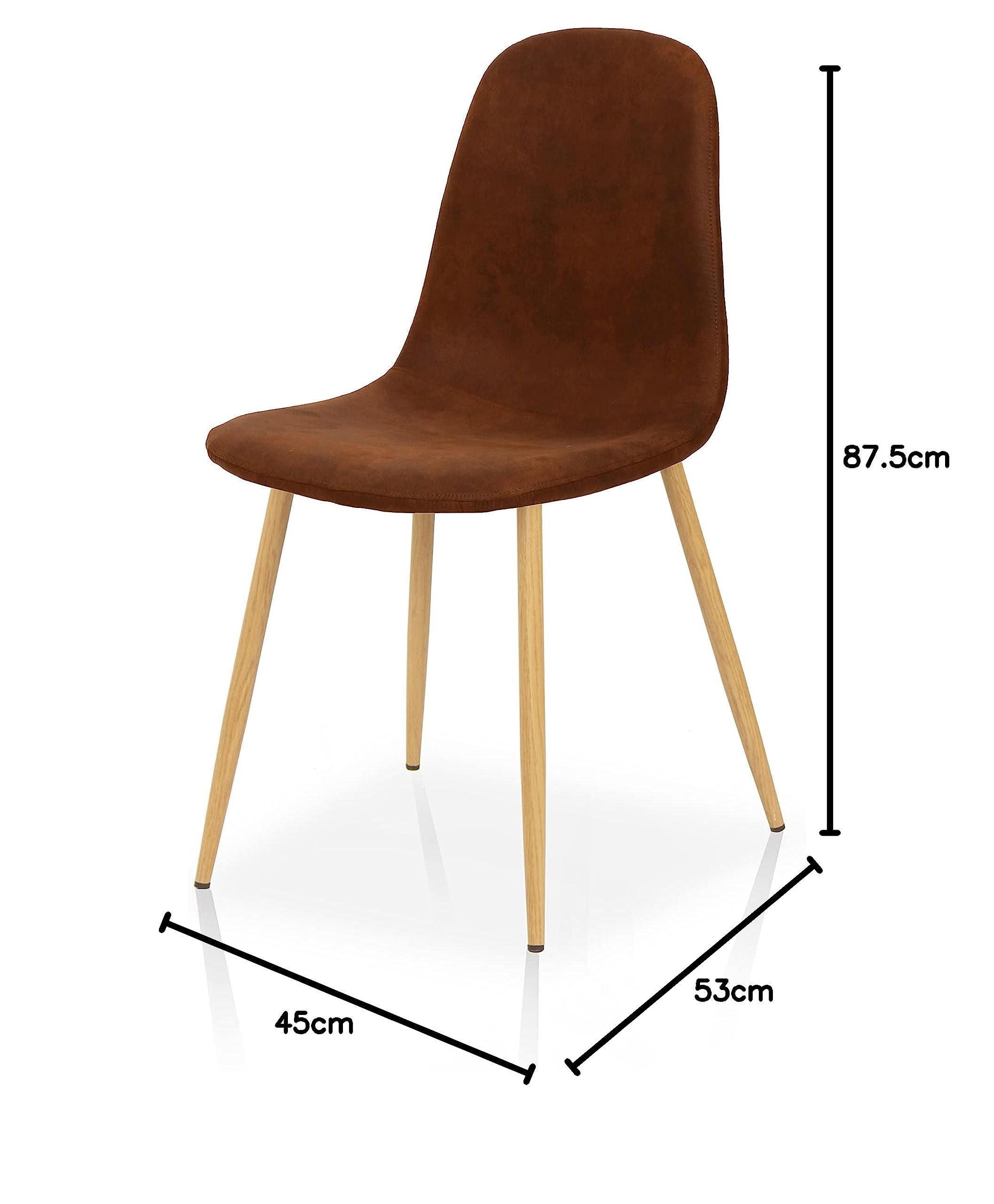 La Silla Española Piscina Sedia, Metallo Tessuti, Marrone Nocciola, 45cm (ancho) x 53 cm (Fondo) x 87,5cm (Alto)