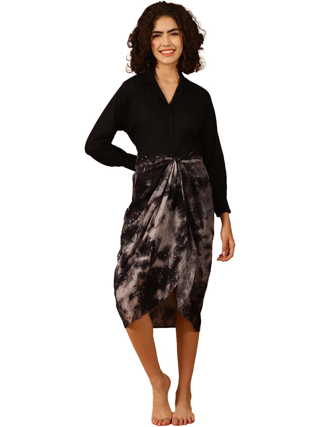 Co-ords Beachwear Dress Set Collection – Trendy Floral, Abstract, Tropical, and Tie & Dye Designs for Women & Teens-image-32