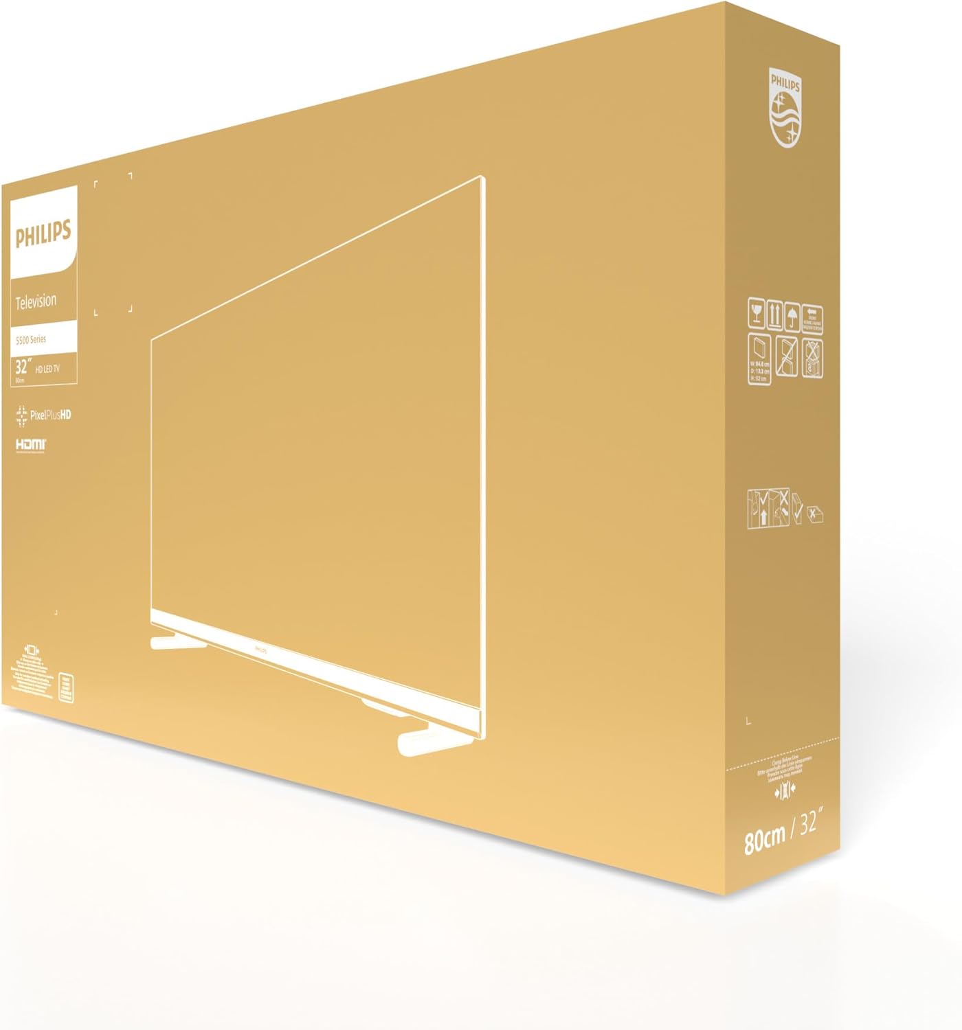 PHILIPS 32PHS5527 32 pollici TV LED con processore Pixel Plus HD – 32” (80 cm) – 2xHDMI – 1xUSB – Cornice color argento PHILIPS 32PHS5527 32 pollici TV LED con processore Pixel Plus HD – 32” (80 cm) – 2xHDMI – 1xUSB – Cornice color argento