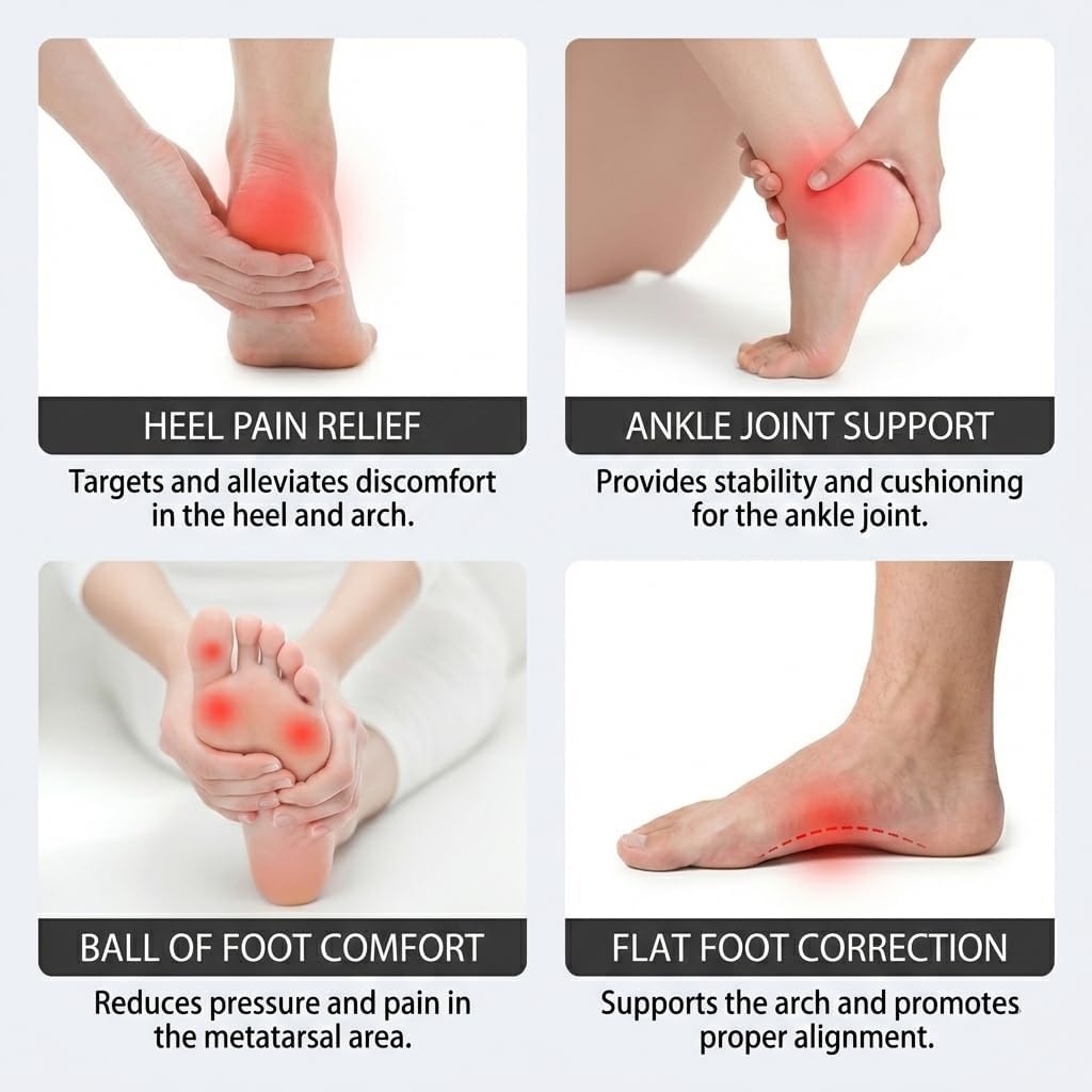 Cloud Insoles for Men & Women – Memory Foam Anti-Fatigue Insoles, Shock Absorbing 4D Cloud Soles, Super Soft Comfort Shoe Inserts for Foot Pain Relief - Image 5