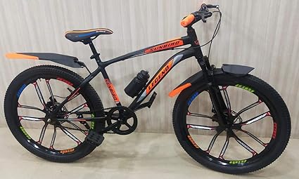 sunbird Men's Legend 26T Mountain Bike with Steel Frame (Black)