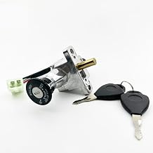 Suitable for Motorbikes e-Bikes Scooters Black Electric Locks for Battery mini Lock with 2 Keys Replacement Parts