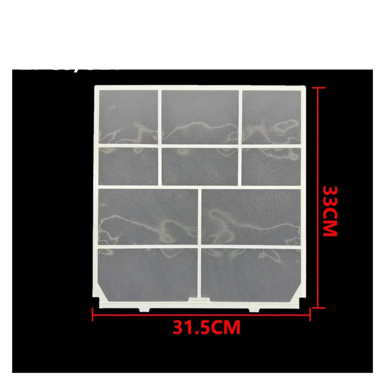 2 Uds, Compatible Con Itsubishi, Filtro De Aire Acondicionado De 31,5x33cm Tipo Derramado, Pantalla Antipolvo