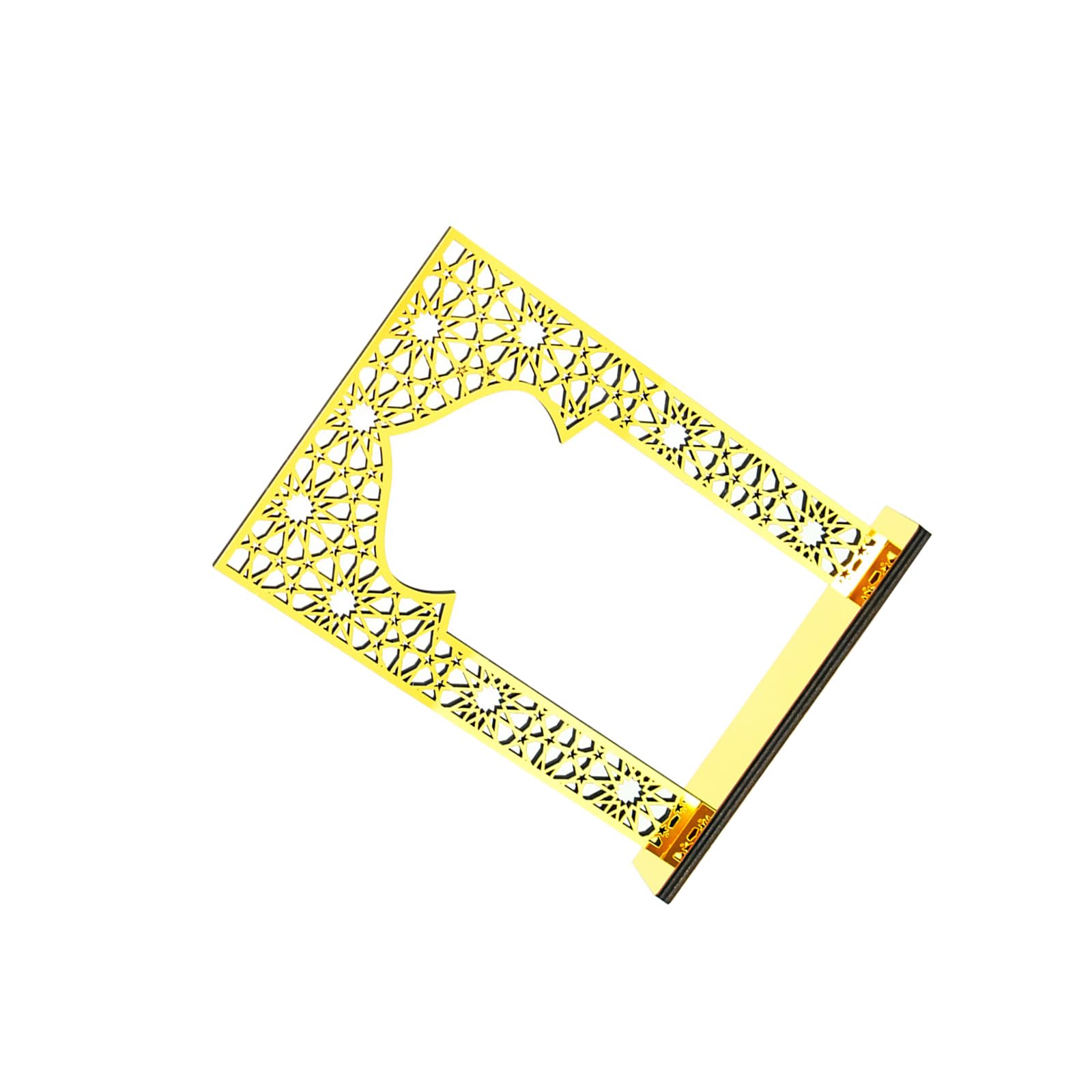 Jazuaiao Acrylic Wooden Arched Door Display Photo Backdrops for Special Event Efficient Festival Tabletop Decoration Dimensional Photo Backdrops