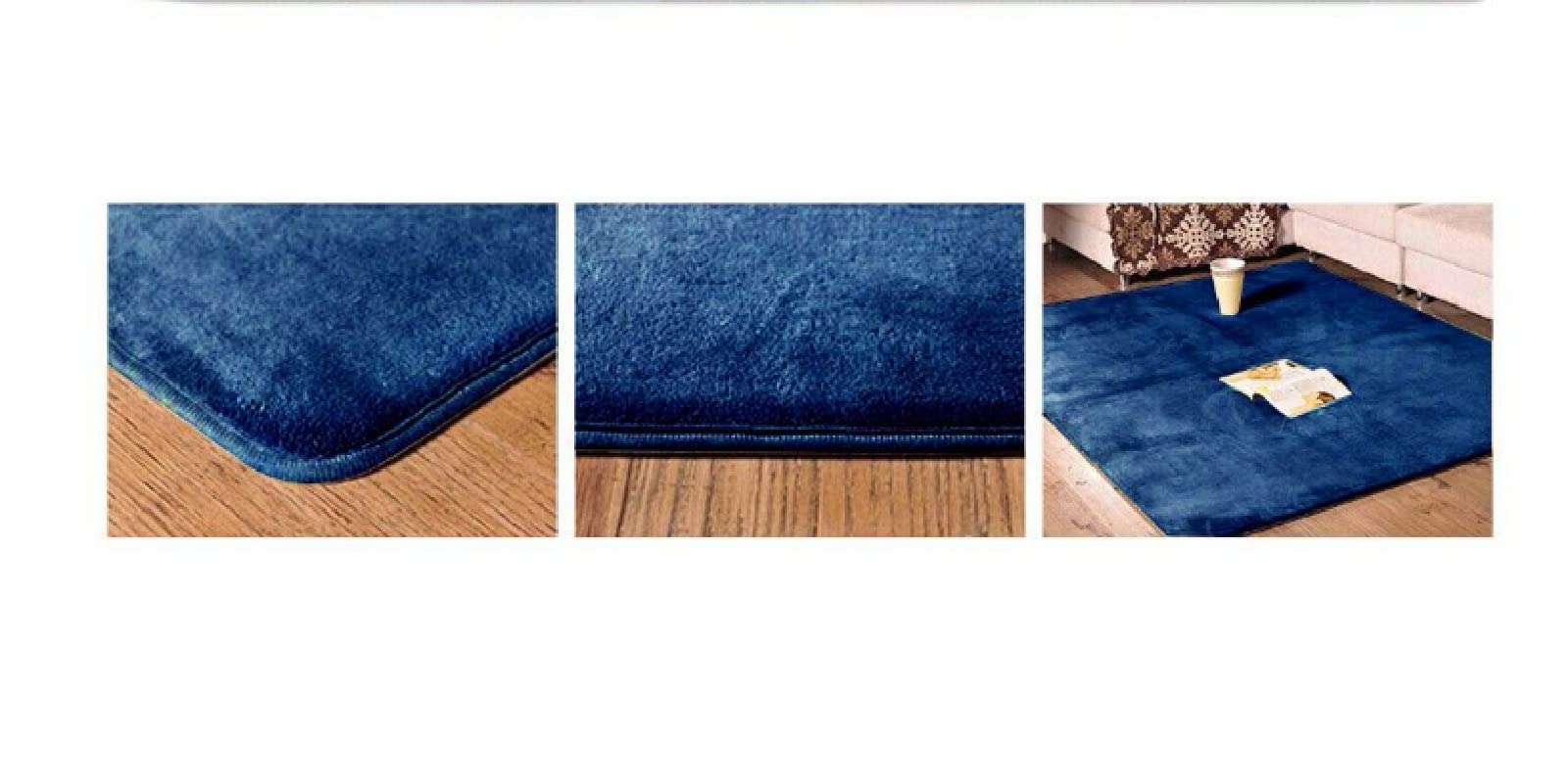 Memory Foam Badvorleger, saugfähig, super gemütlich, Badezimmerteppich, Badematte, 60 x 90 cm
