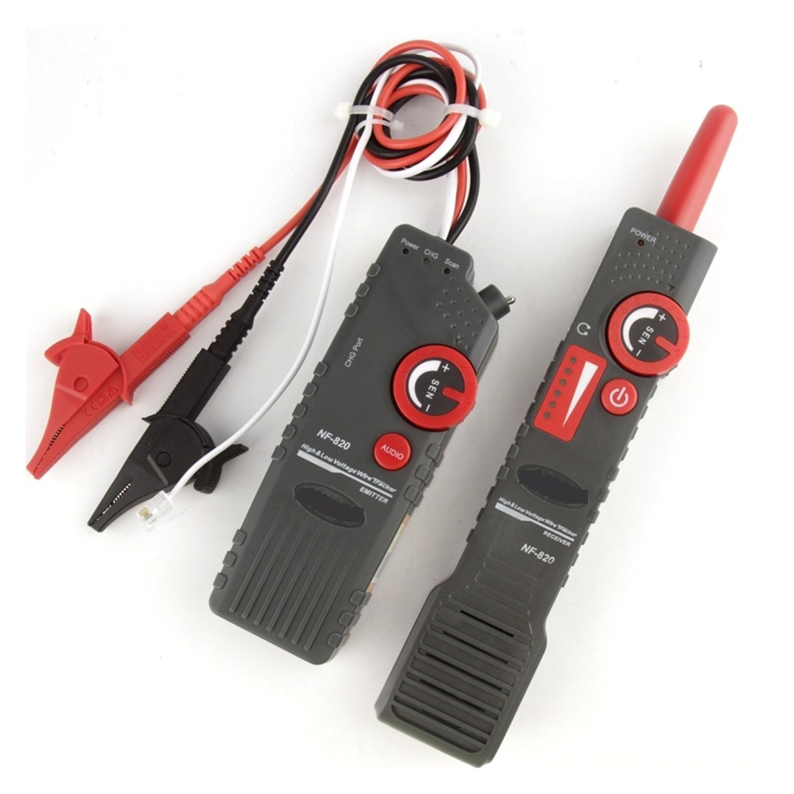 NF-820 RJ45 RJ11 BNC Tester Kabli Sieciowych Kabel Wysokiego Niskiego Napięcia Wyszukiwarka Podziemnych Wykrywacz Przewodów Przeciwzakłóceniowych Dokładna Szybka Diagnostyka