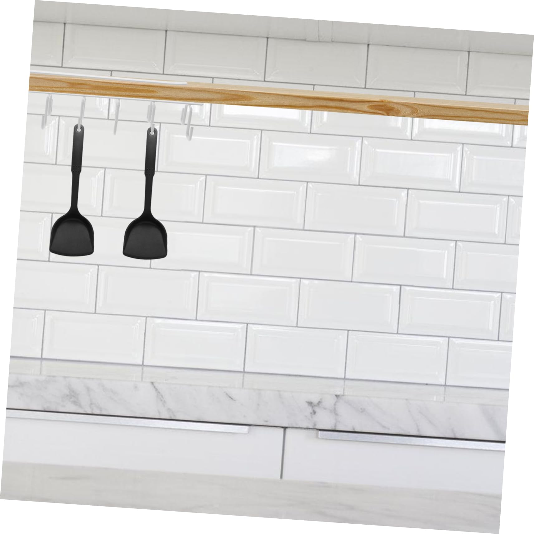 MAGICLULU 3 Pz Ganci Per Armadietti Da Cucina in Ferro Gancio Portabicchieri Appendiabiti Da Cucina Porta Tazza Da Armadio Sotto Organizer Ganci Per Tazze Sotto L'armadietto Bianca