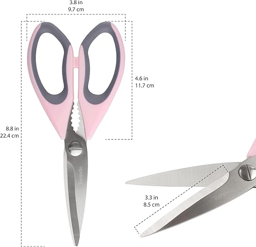 Miniatura 2 de Tijeras de cocina prémium - Pink Salt - 1 tijera