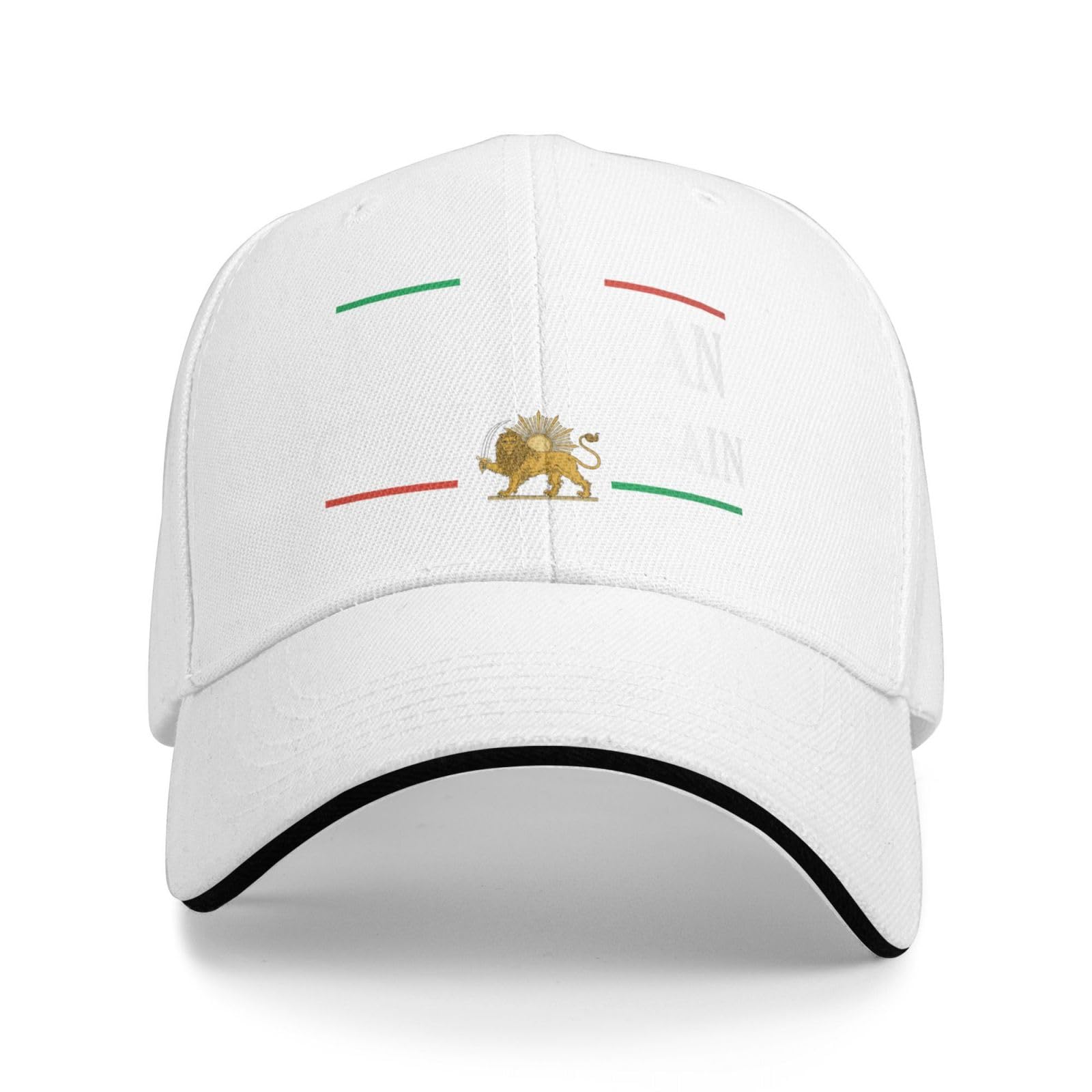KWQDOZF Make Iran Great Again Hat Miga Trucker Cap for Men Women White