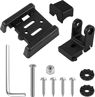 Transducer Bracket for Humminbird, Black Transducer Mounting Plate for MHX XNT Model Transducers 7400931 Transducer Bracket Mount for MHX XNT Transducer Bracket