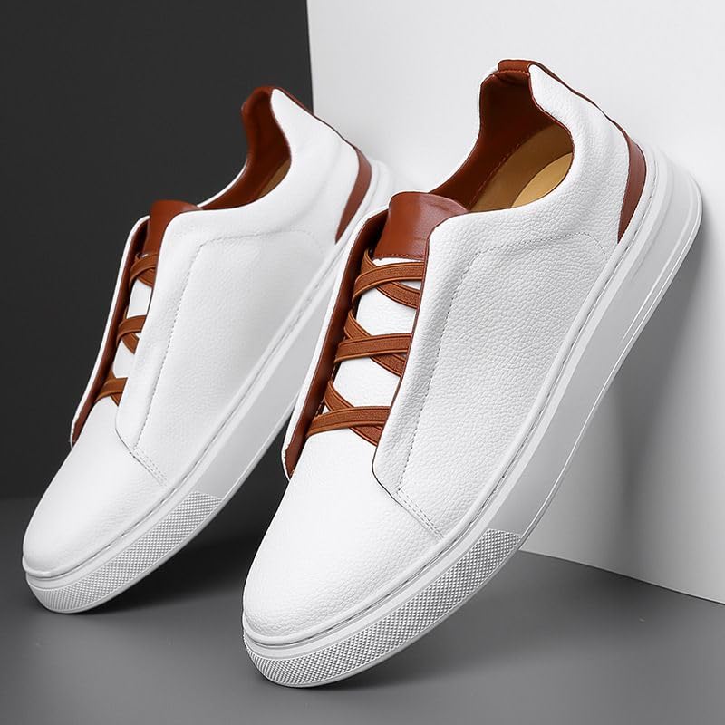Heritage Leather Crossover Sneakers3