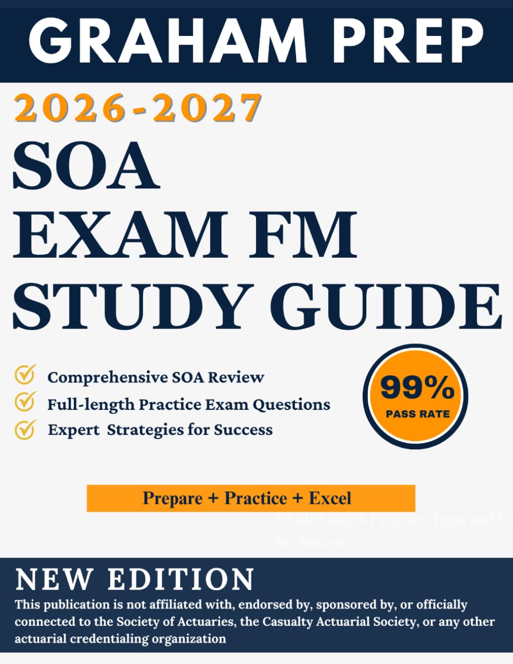 SOA EXAM FM STUDY GUIDE 2026–2027: Advanced Prep with 600+ Practice Test Questions, Answer Keys, and Detailed Explanations