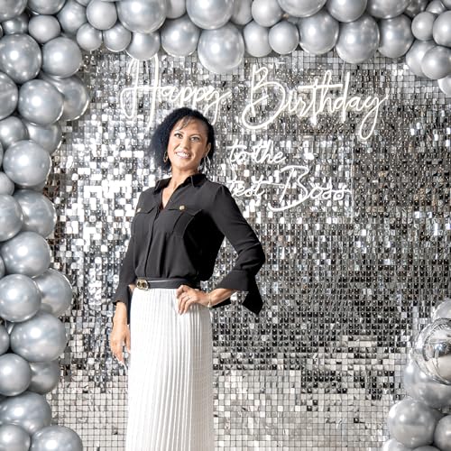 Image of Party Propz Silver Balloons For Decoration - Pack of 25 Pcs Silver Balloons | Balloon for Decorations | Balloon For Birthday | Birthday Decoration Items (Latex)