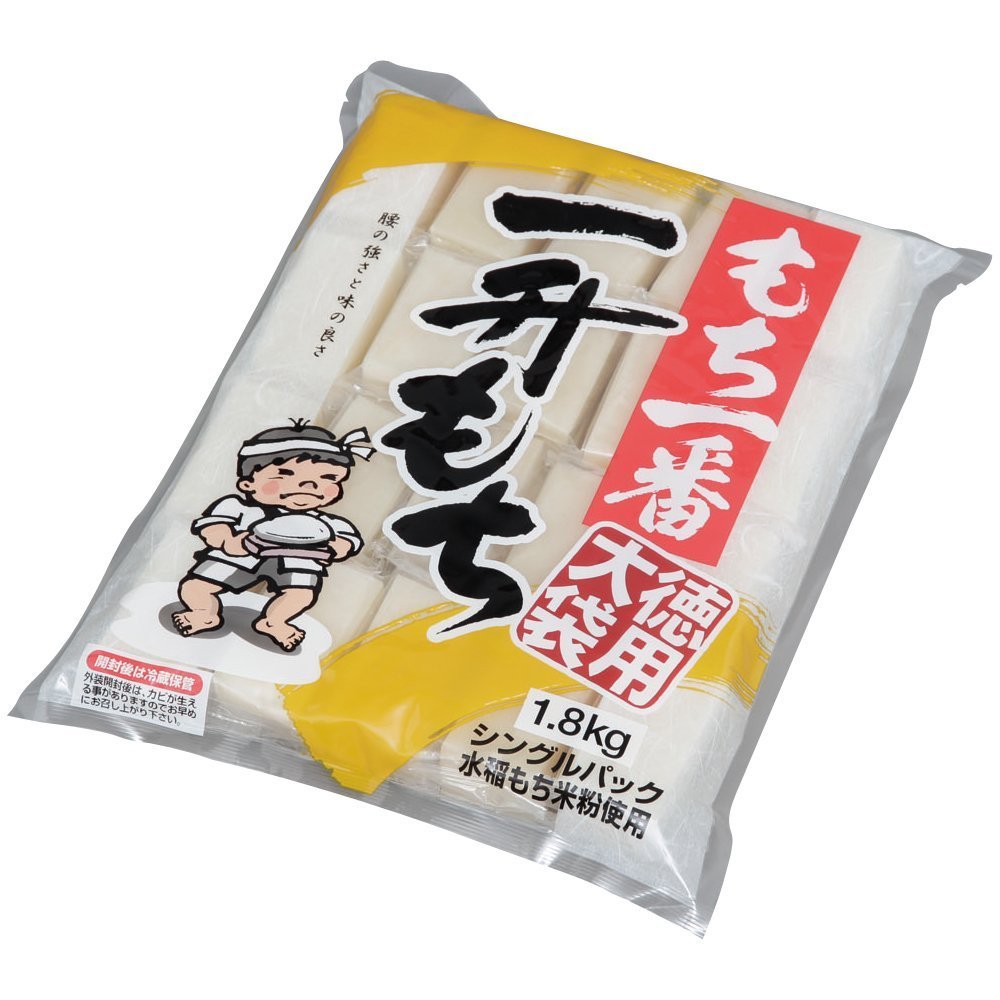Amazon.co.jp: もち一番一升もち 徳用大袋(シングルパック) 1.8kg