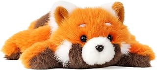 Adorable Red Panda Stuffed Animal Soft Plush Red Panda Stress Relief Plush Toy for Kids Adults