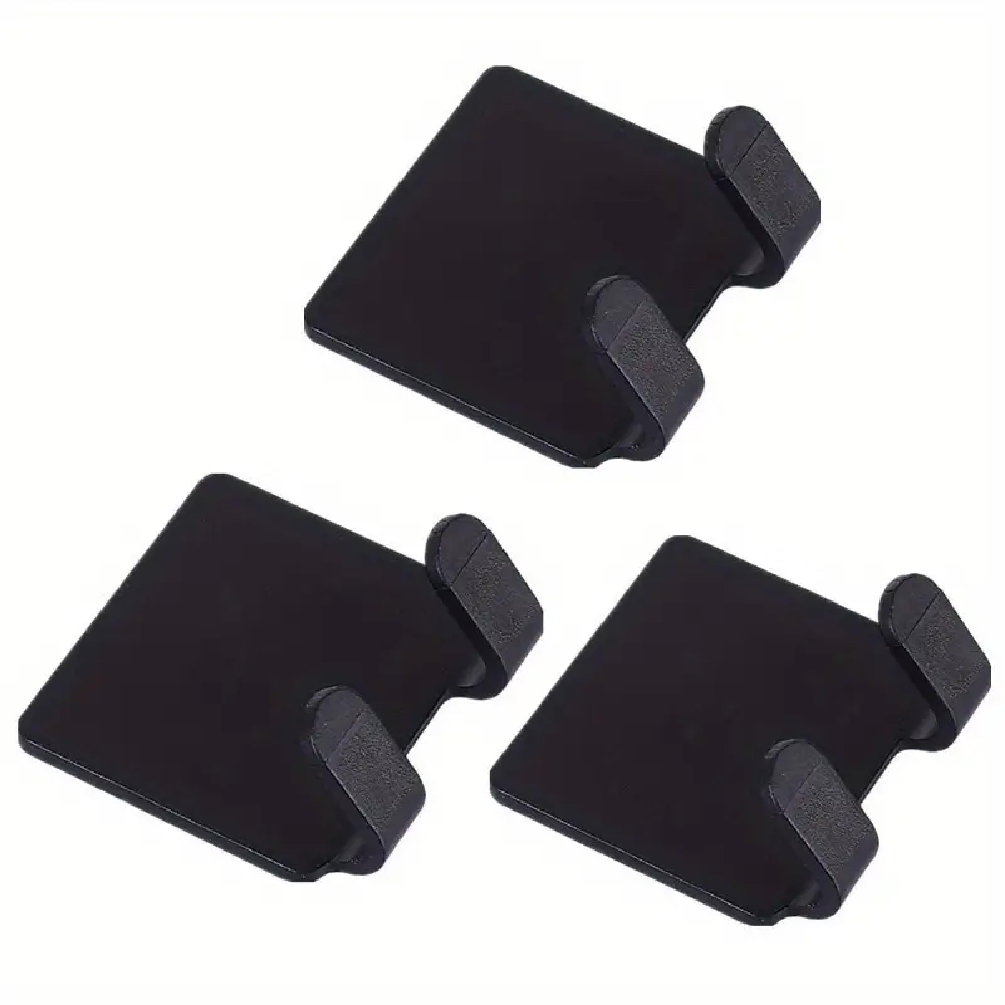 SEDLAV Stainless Steel Razor Holder Shaver Hook Hanger Stand Caddy 3 Pack - Self Adhesive Heavy Duty Multipurpose