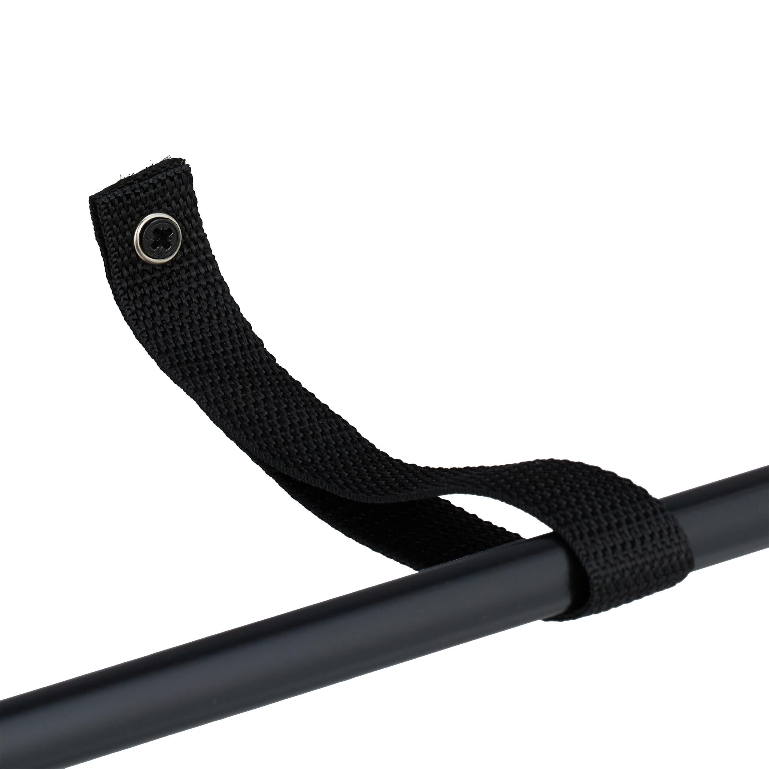 Relaxdays Scala Porta Asciugamani da Bagno, Scaletta a 5 Pioli con Ganci Portasciugamani, Metallo, HxL: 178x58 cm, Nero, Ferro, Acciaio, Plastica