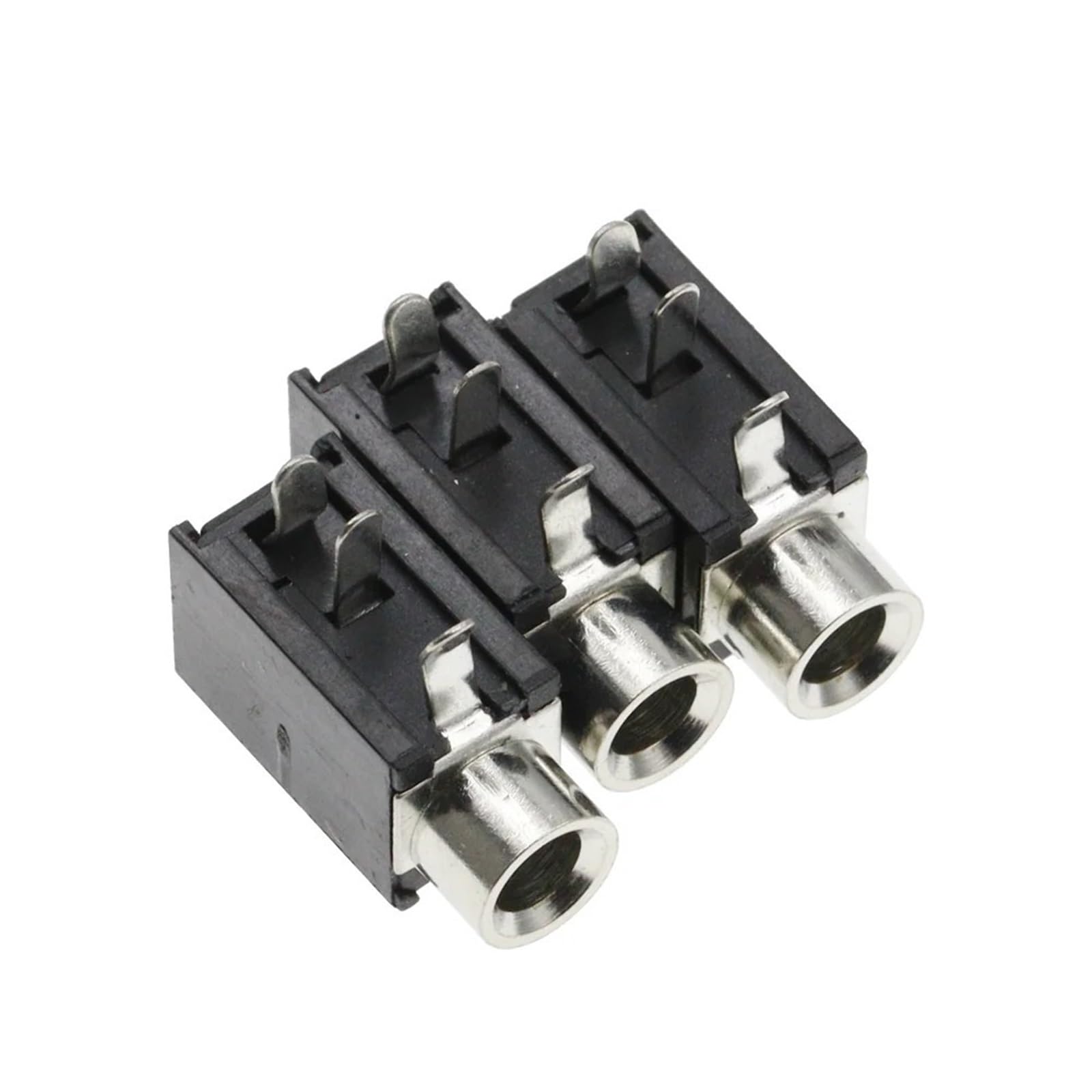 PCB Mount PJ-316 Connecteur jack femelle 3,5 mm 3 broches prise casque audio vidéo connecteurs DIP-3 PJ316 3,5 mm Noir 10 pièces