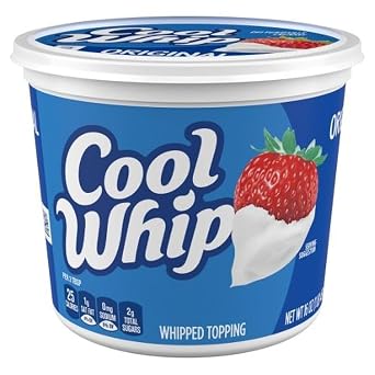 Kraft Cool Whip Original Frozen Whipped Topping, 16 oz Tubs (Pack of 12)