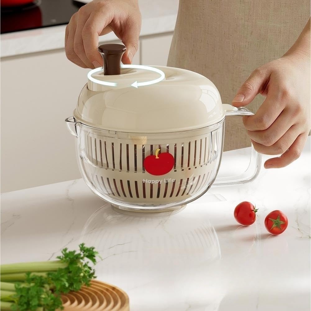 Fauhapyway Centrifugadora Fruta Verdura Base Antideslizante(red)