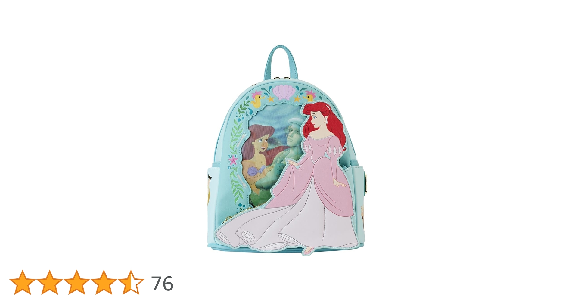 希少！Disney　リトルマーメイド　wiz too リュック　バック　アリエル 希少！Disney リトルマーメイド wiz too リュック バック