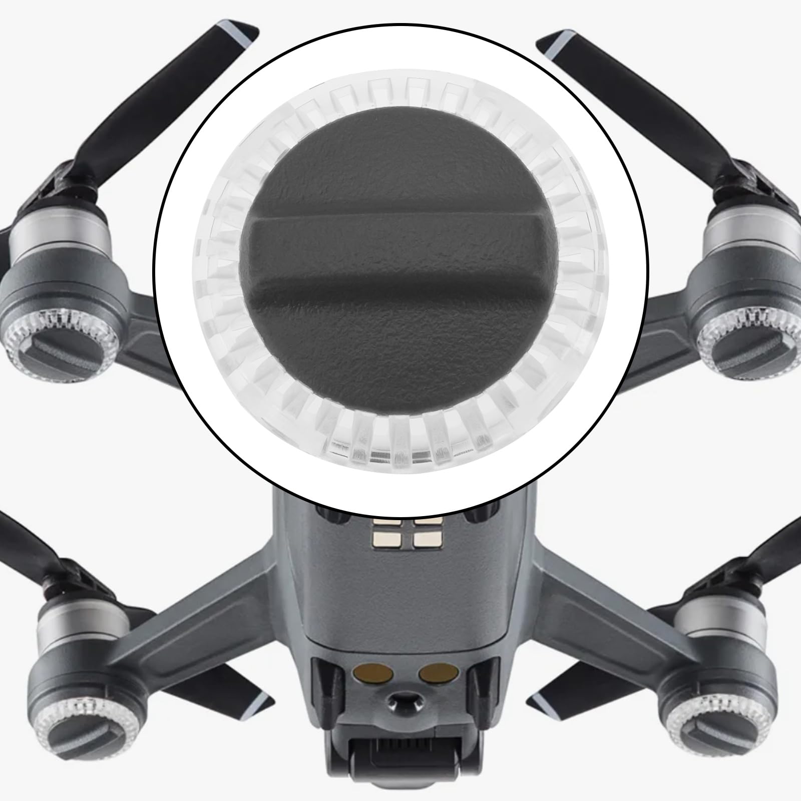 VGOL Lamp Shade Holder LED Foot Bracket Compatible with DJI Spark Drone - Image 3