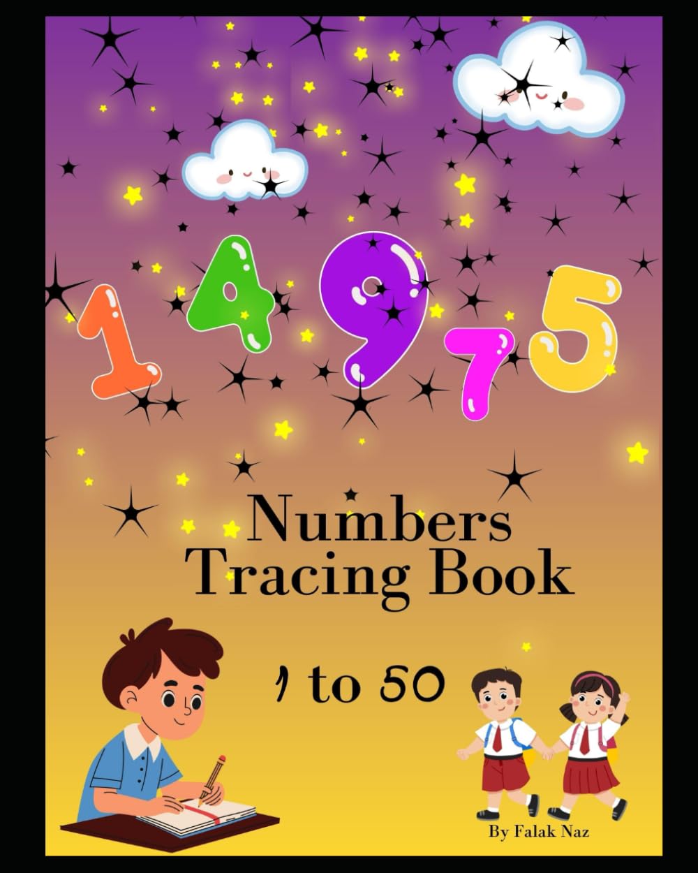 Number Tracing 1 - 50: Counting 1 - 50