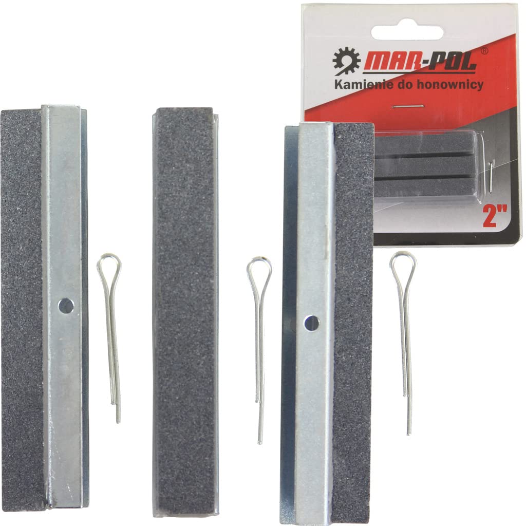 Set 3 Pietre Abrasive 2" di ricambio per Lappatore levigatrice cilindri motori Auto Moto Lappatura Pulizia interni