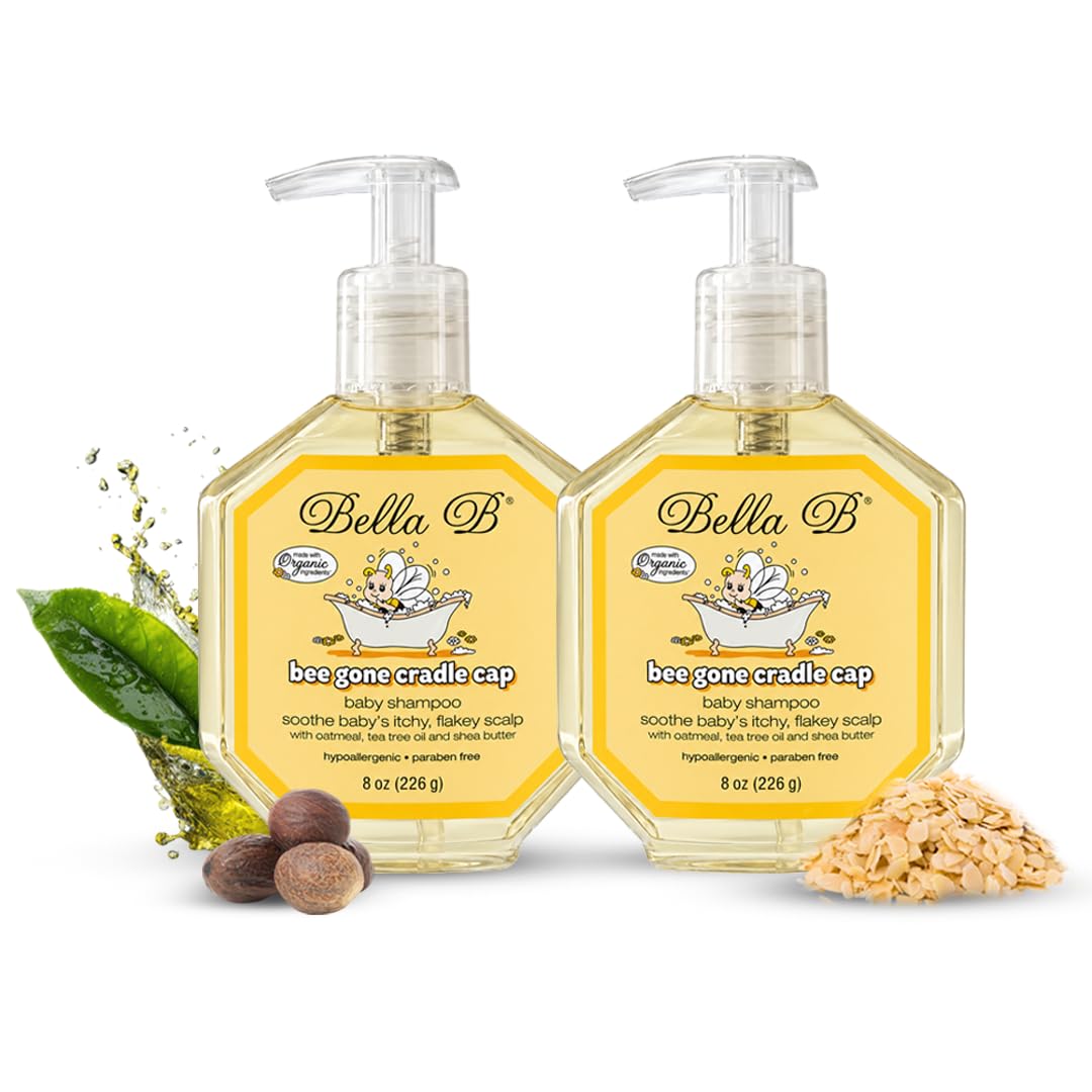 Bella B Bee Gone Cradle Cap Shampoo 2-Pack