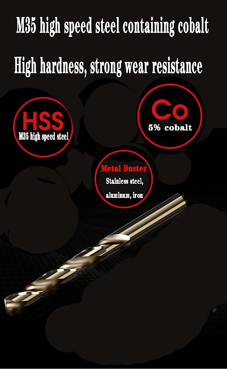 Zestawy wierteł, narzędzia rzeźbiarskie, rzeźbienie w kamieniu, wiertło kręte, wiertła kobaltowe M35 do stali, nierdzewnej, metalu (1 szt.)(Diameter: 20mm)