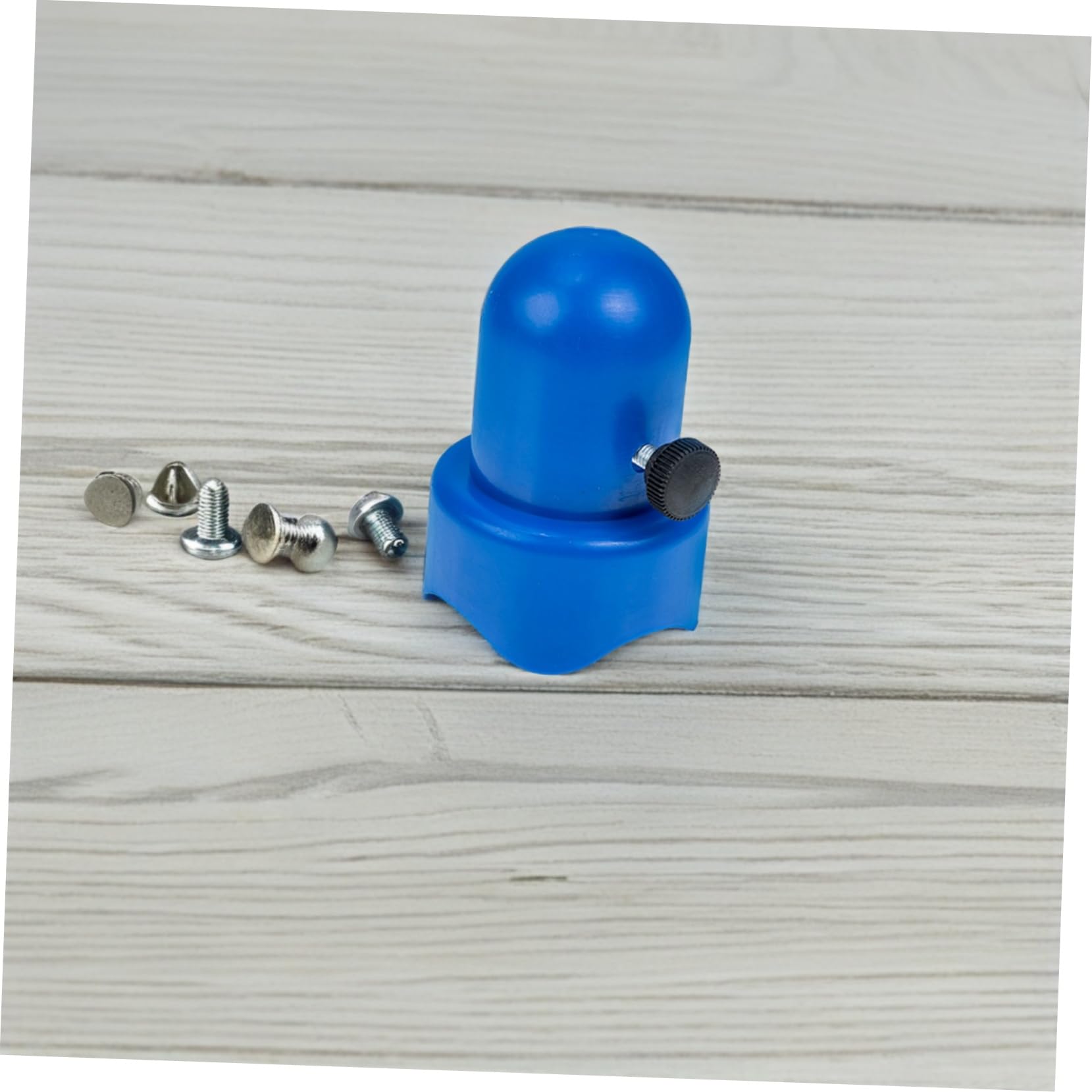 Toyvian Tapas de Repuesto para Postes de Trampolín 20 Piezas Azul Plástico