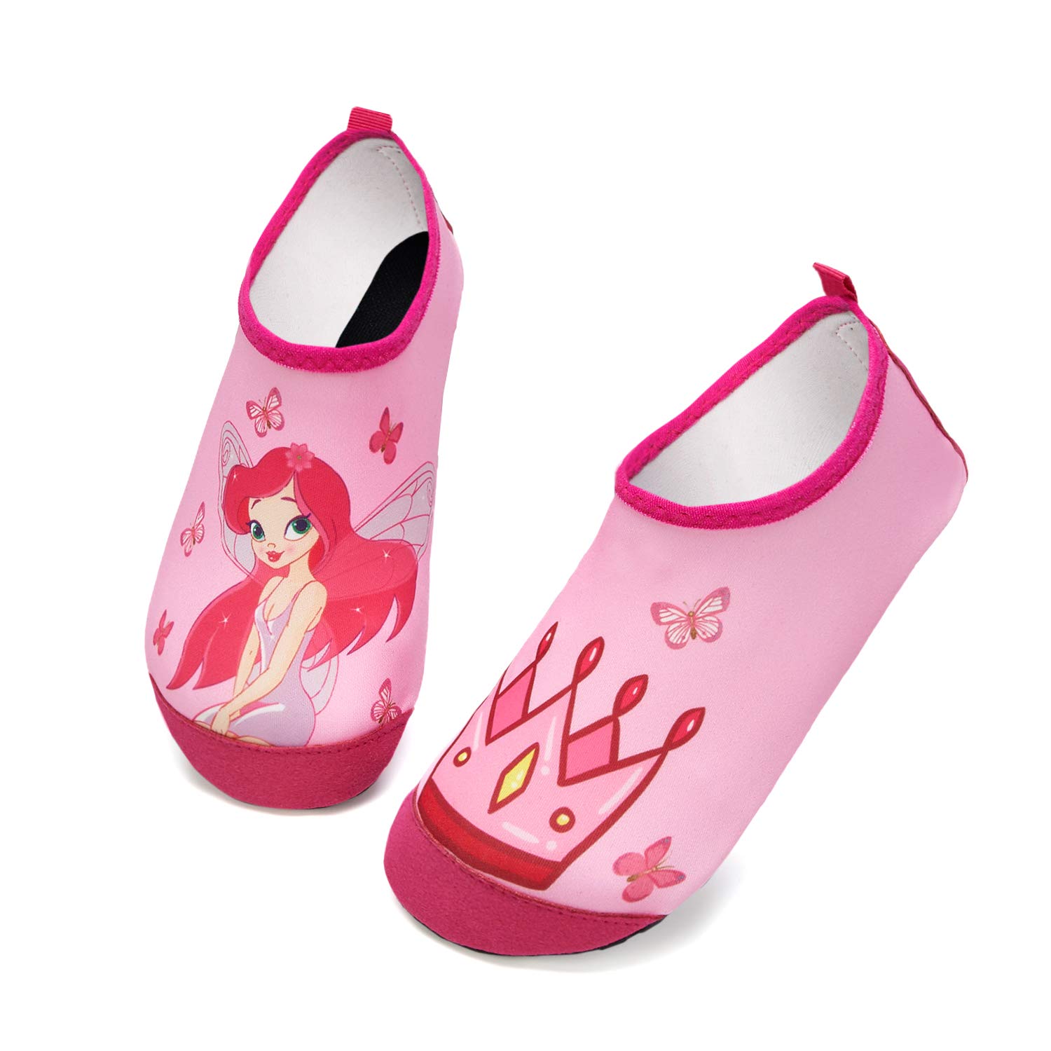 HMIYA Zapatos De Natación Niño Niña Antideslizante Zapatos de Agua Secado RáPido Respirable Escarpines de Baño Descalzo Calcetines Aire Libre Piscina de Playa Surf