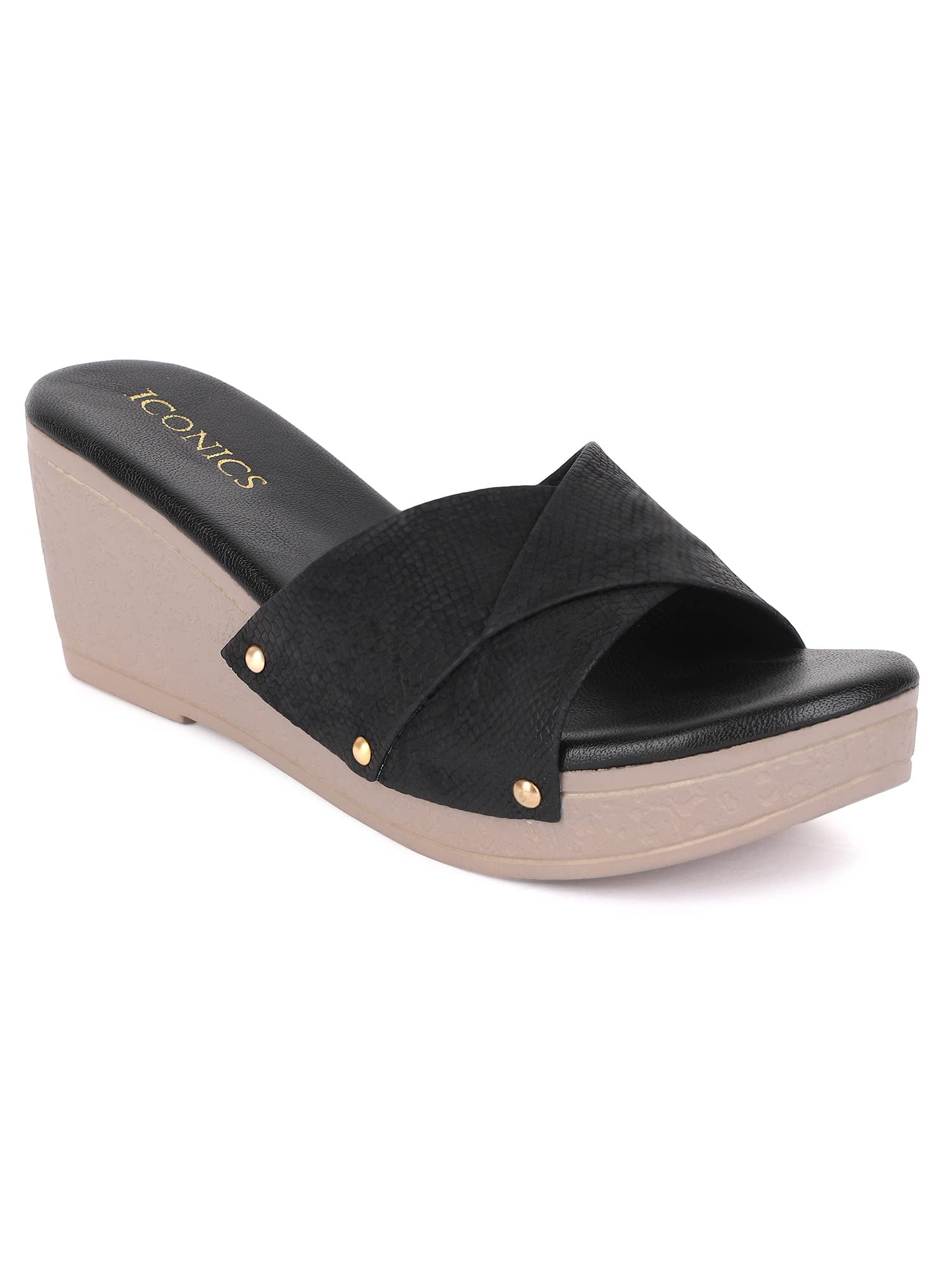 ICONICS Womens Heels, Black, 7 (B0B3VRHS6D) Amazon Price History, Amazon Price Tracker