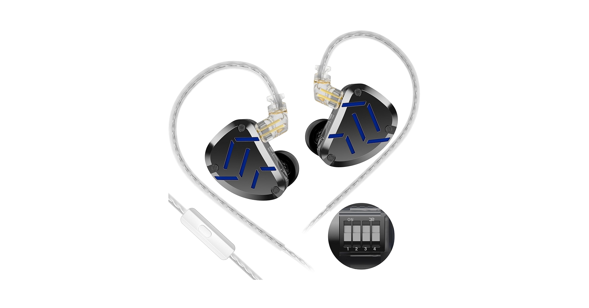 Amazon.com: KZ ZAT Wired 9 Drivers HiFi in-Ear Headphones,KZ