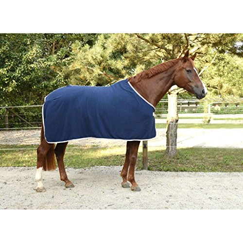 Couverture Rugbe Economic Navy Kerbl 145cm pour cheval - 3