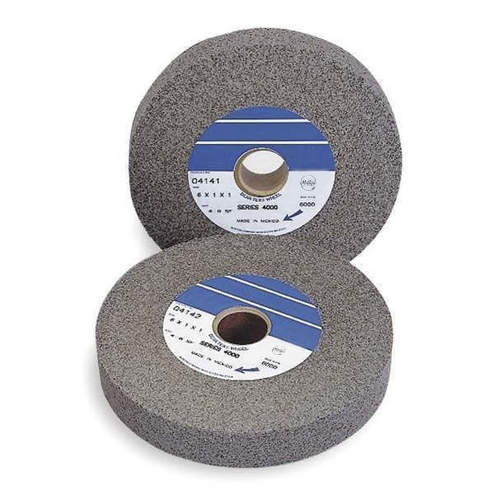 Convolute Wheel, Metal Finishng, 8x1x3, MED, Mfr: 66261018673-A