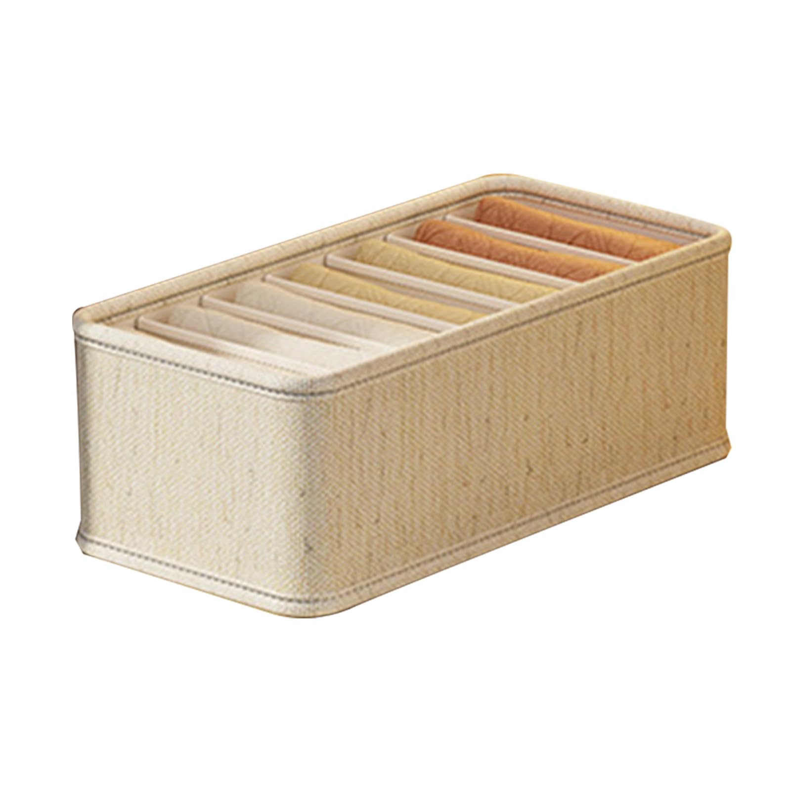 XAGMODSHN Practical Underwear Storage Solution Multi Compartment Undergarment Holder Efficient Wardrobes Management Supplies Bedroom Storage Solution
