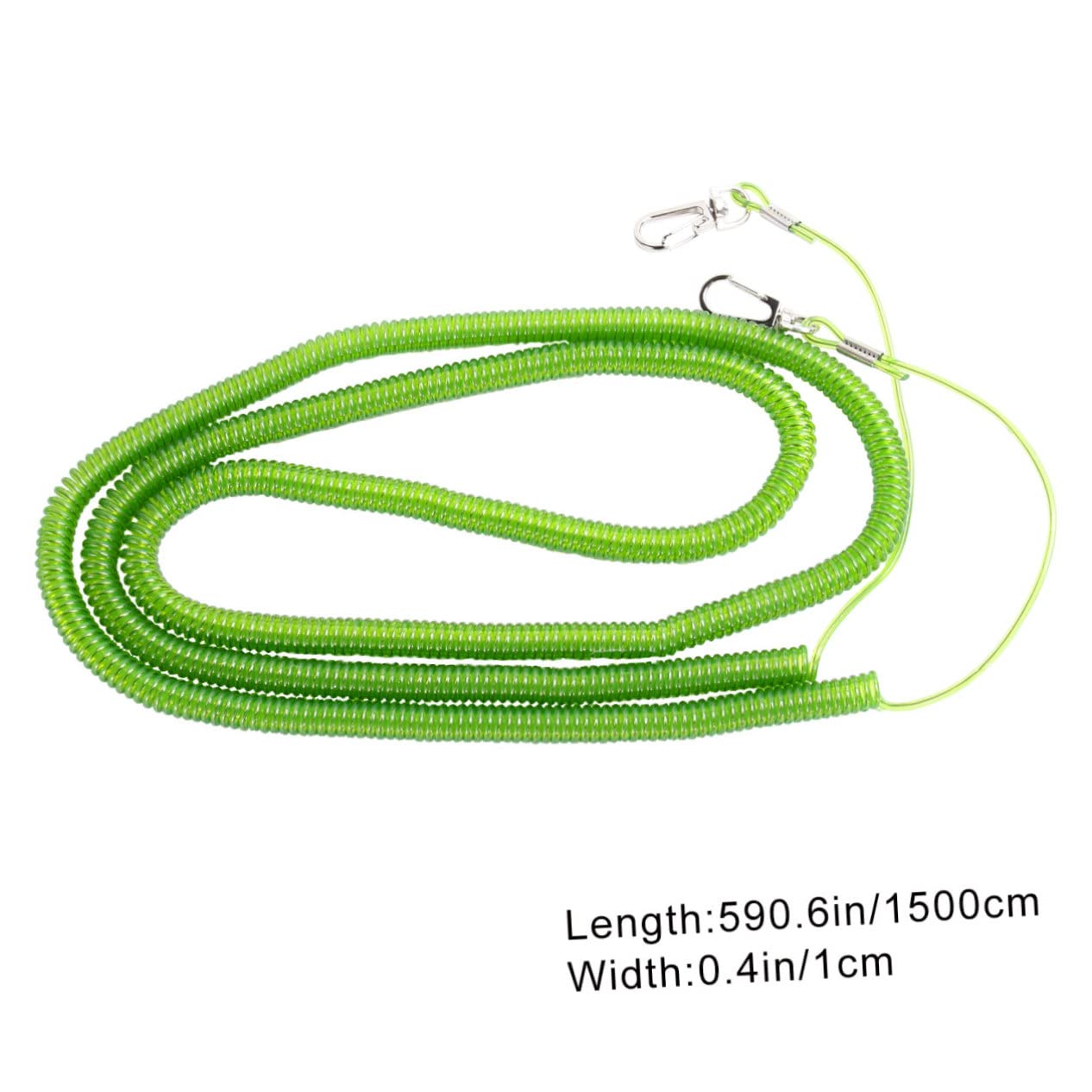 FONDOTIN Parrot Traction Rope 1pc Bird Leash Training Harness 15m Elastic Parrot Lead for Outdoor Flight Training Random