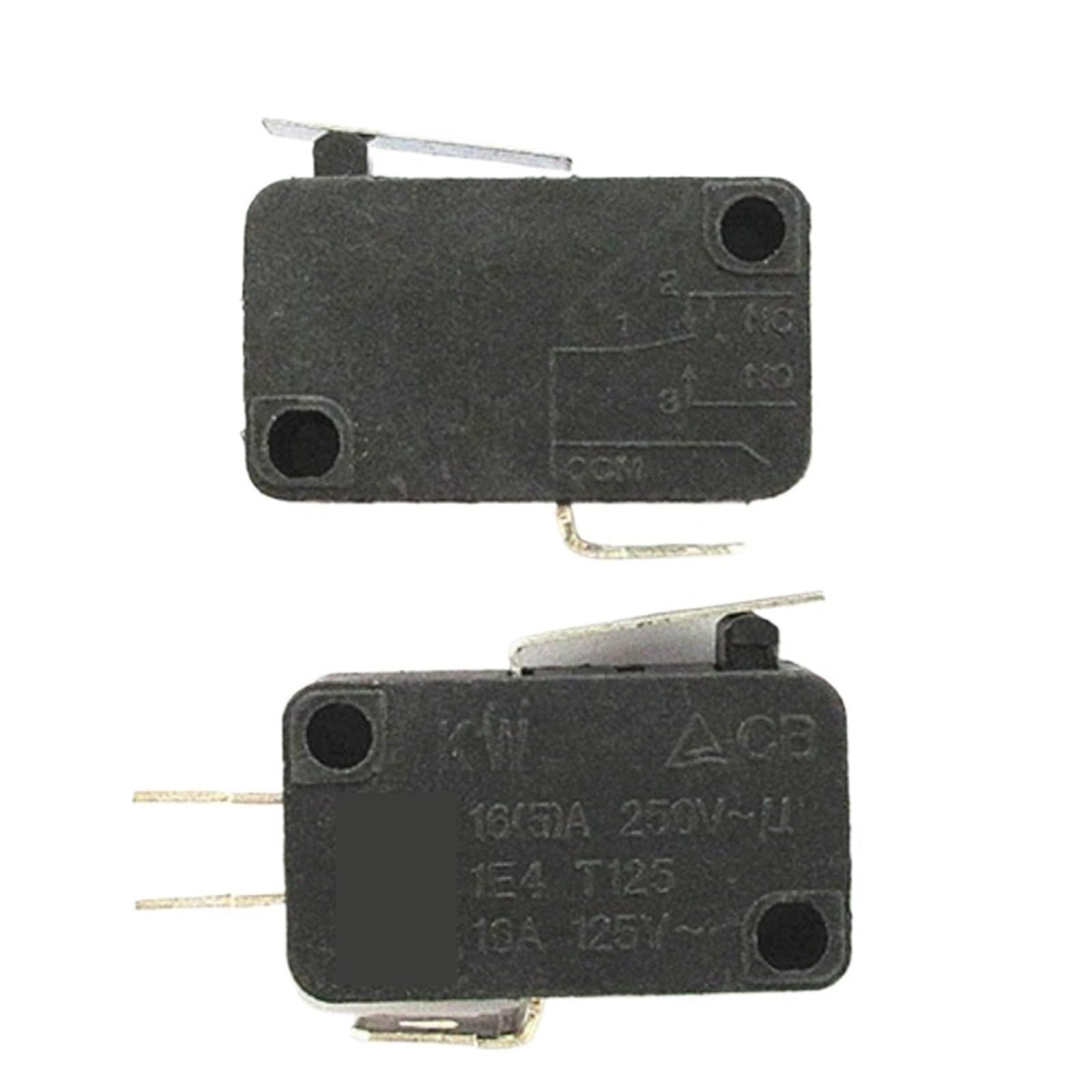 Przez 5 sztuk przełącznik 16mm x 28mm wyłącznik krańcowy 3-pinowy / 2 piny 15A /250V AC seria KW7 włącznik/wyłącznik (KW7-1I)