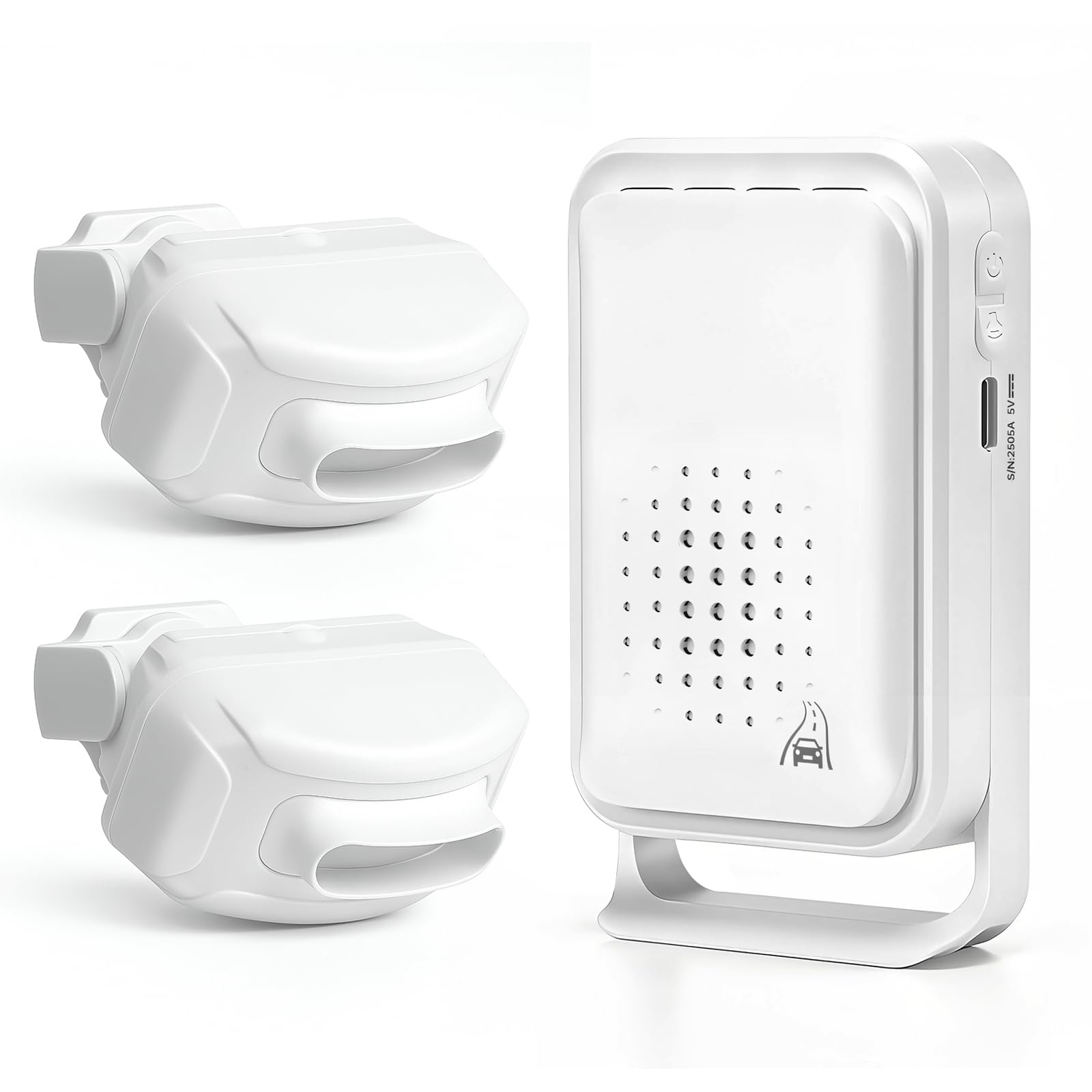 Driveway Alarm – 1200 ft Range Wireless Outdoor Motion Sensor, Dual-Tech PIR + Microwave, 17 Chimes, IP64 Weather-Resistant, Mute & Vibration (1 Receiver+ 2 Sensor)-image-36