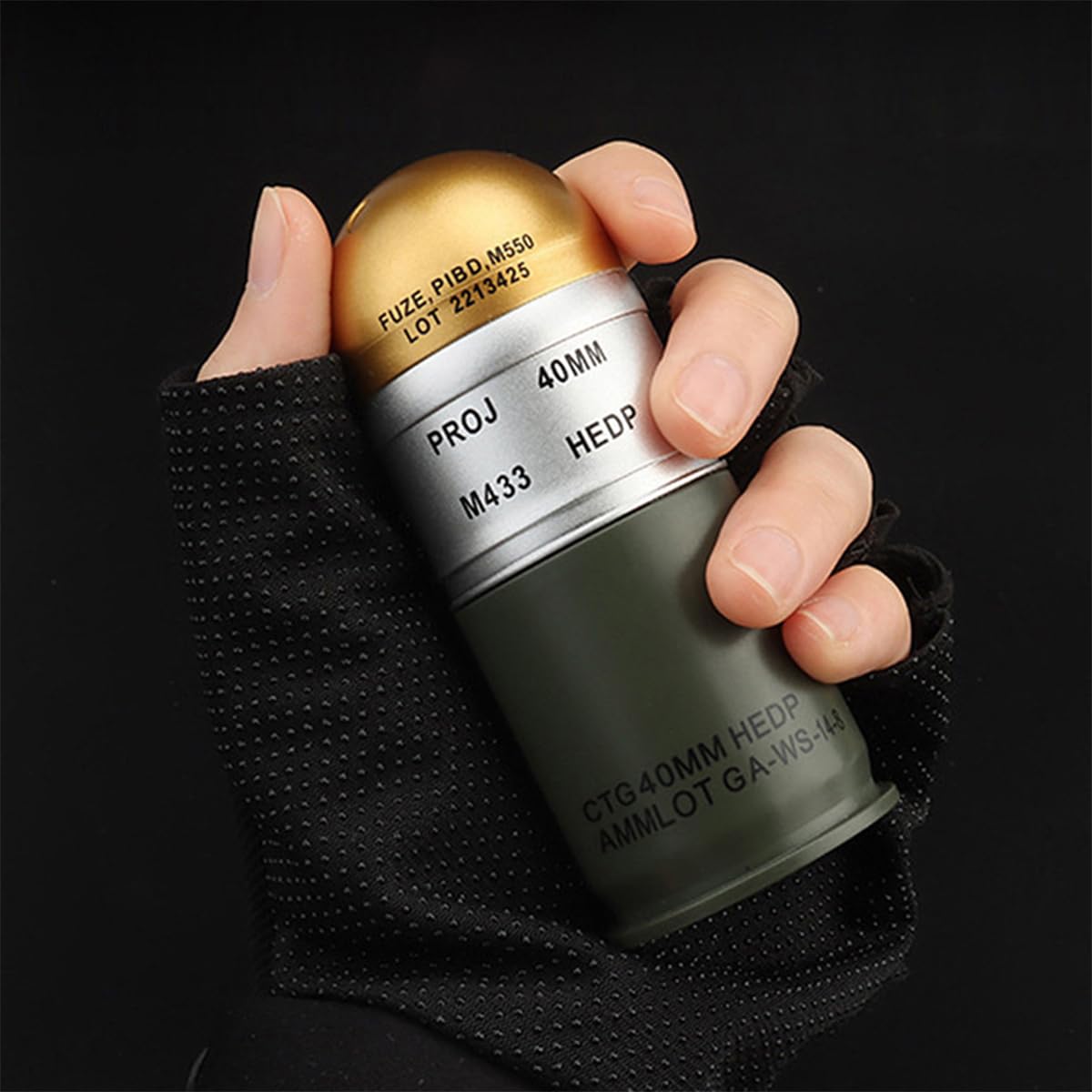 Modèle De Grenade Factice 40 Mm – Mini Réserve Secrète – Réplique Réaliste Pour Collectionneurs