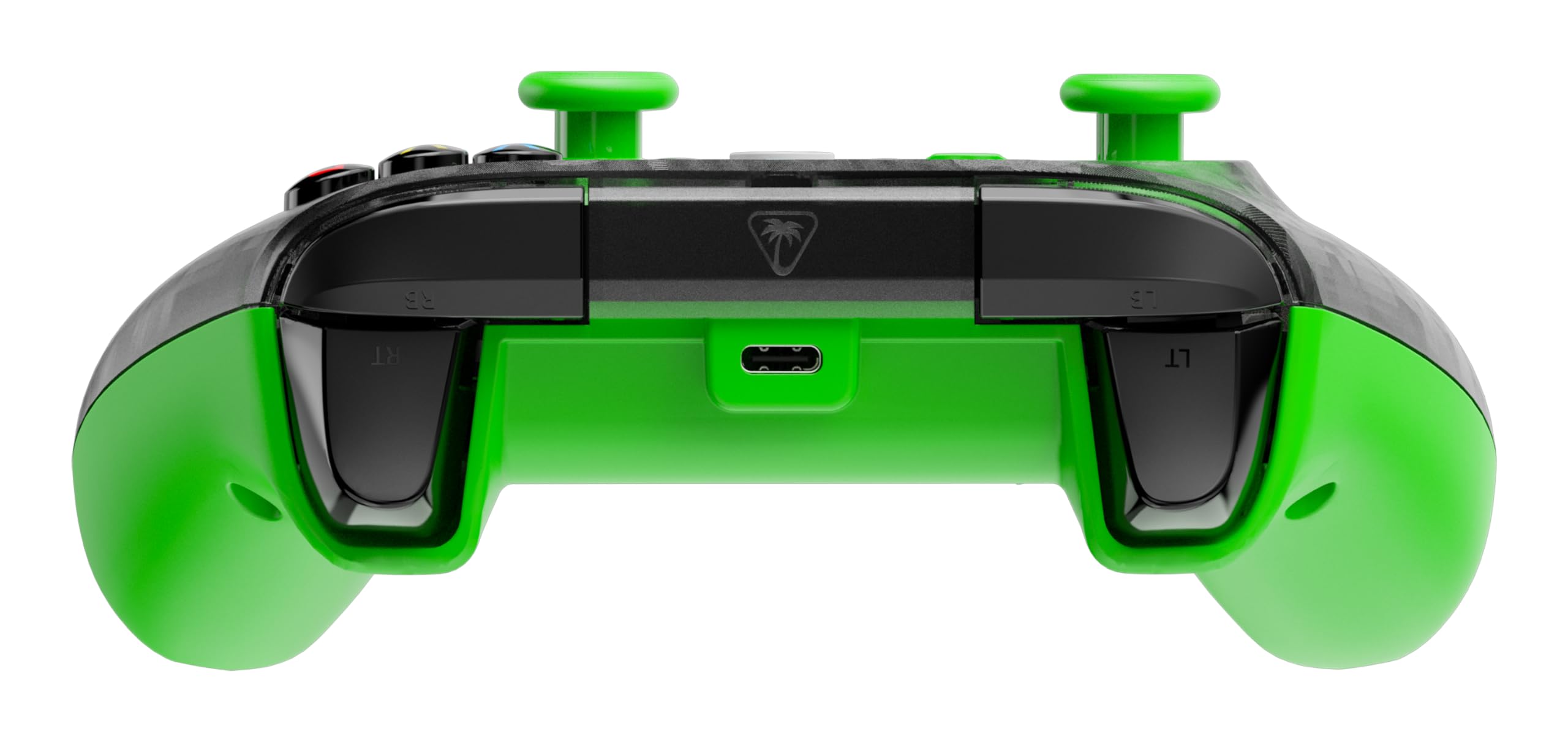 Turtle Beach Rematch Core Camo noir/vert - Manette de jeu filaire - Licence Xbox Series XS, Xbox One et PC - touches audio, moteurs de vibration et gâchettes d'impulsion, câble de 3 m