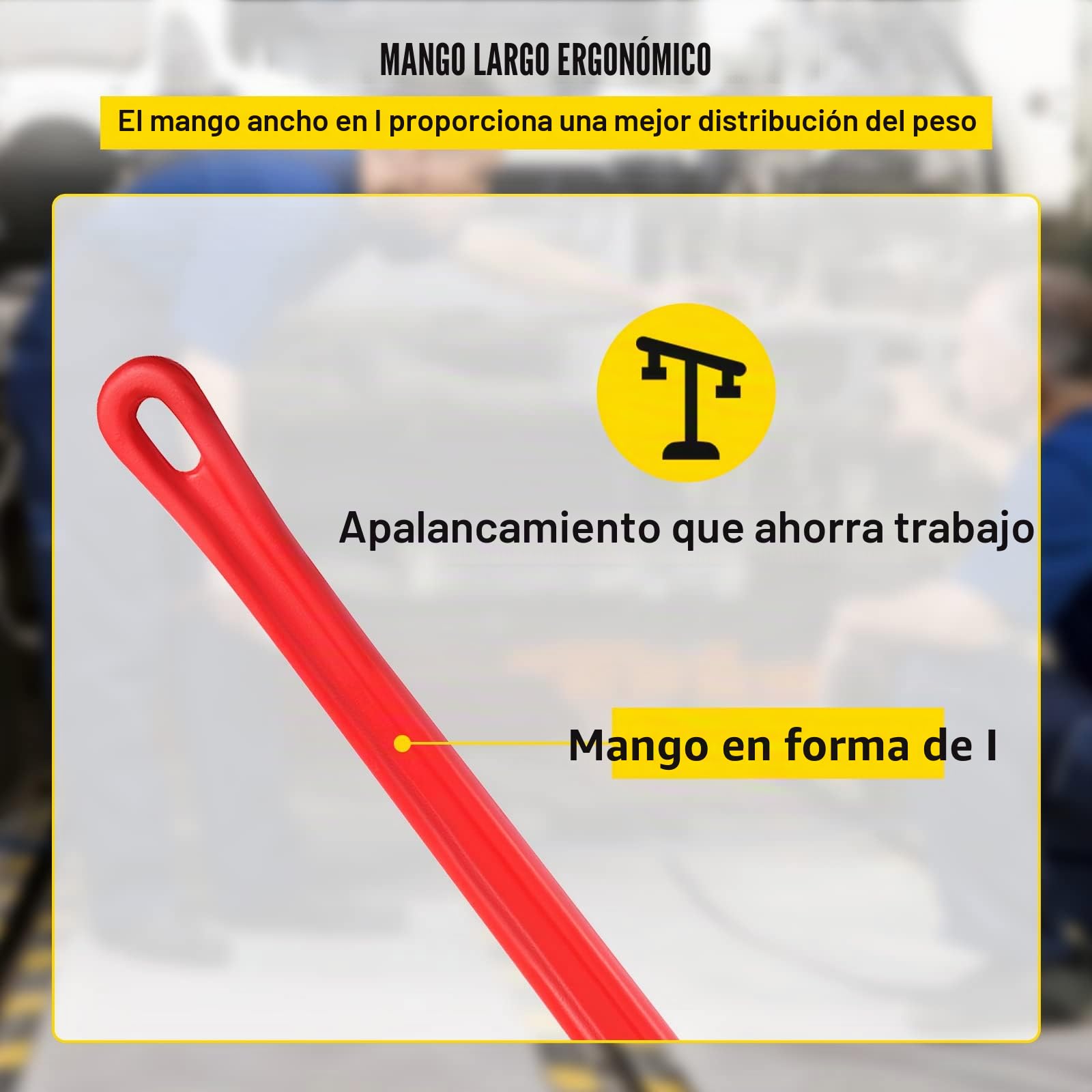 VEVOR Llave de Hierro fundido para tubos de 152,4 cm llave de garra de mandíbula de 200 mm llave para tubos de plomería ajustable resistente para grifo de fregadero, inodoro, escurridor, baño, cocina