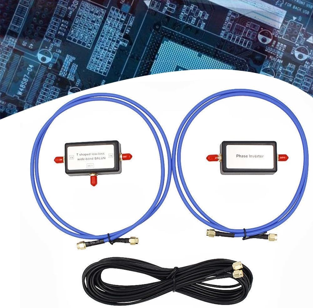 YouLoop Antenne électromagnétique portable 250 MW 10 kHz à 30 MHz Antenne magnétique passive portable avec RG402 + RG174 pour HF VHF